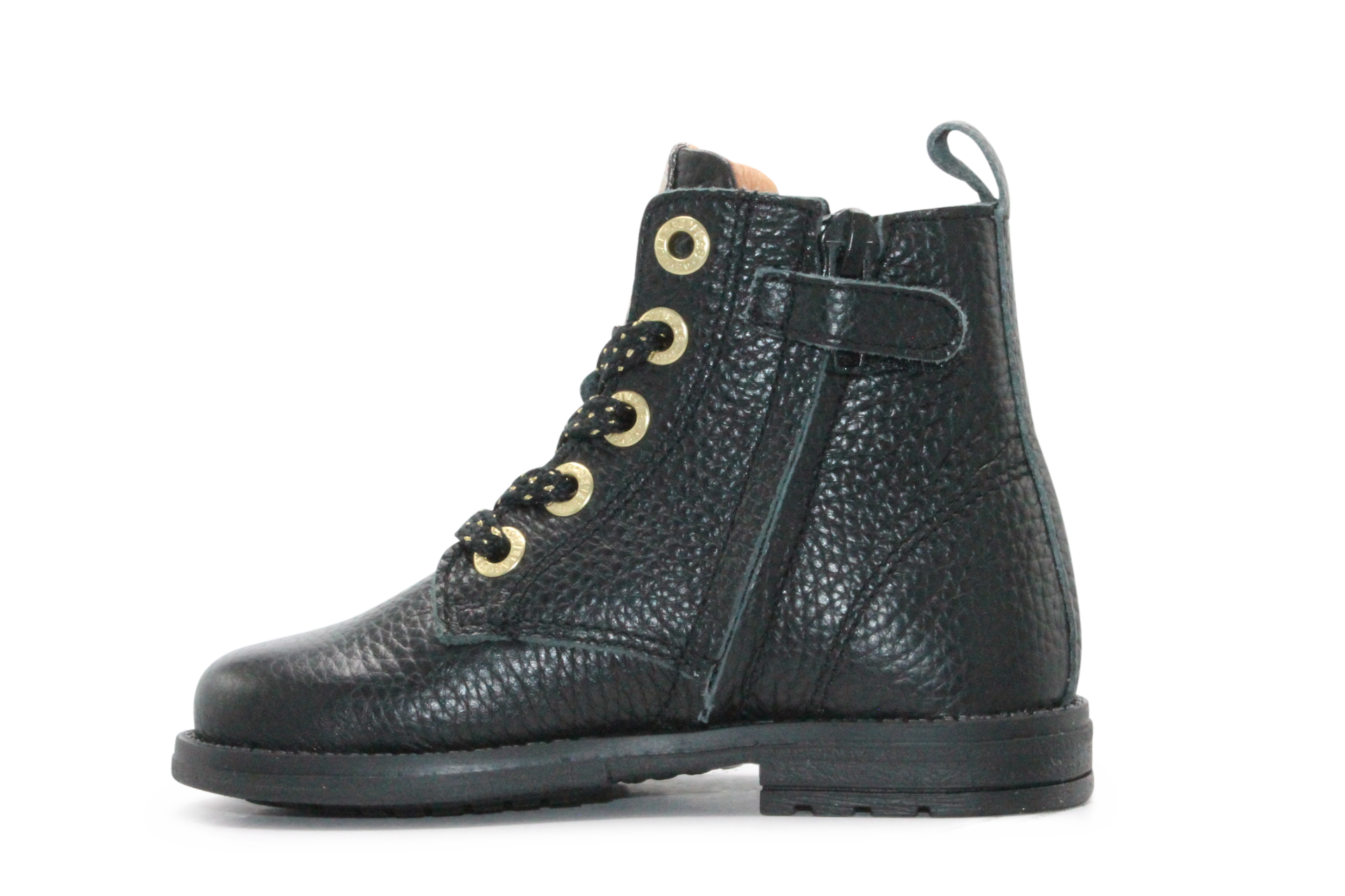Develab Veter Boots Meisjes 47176 - Zwart