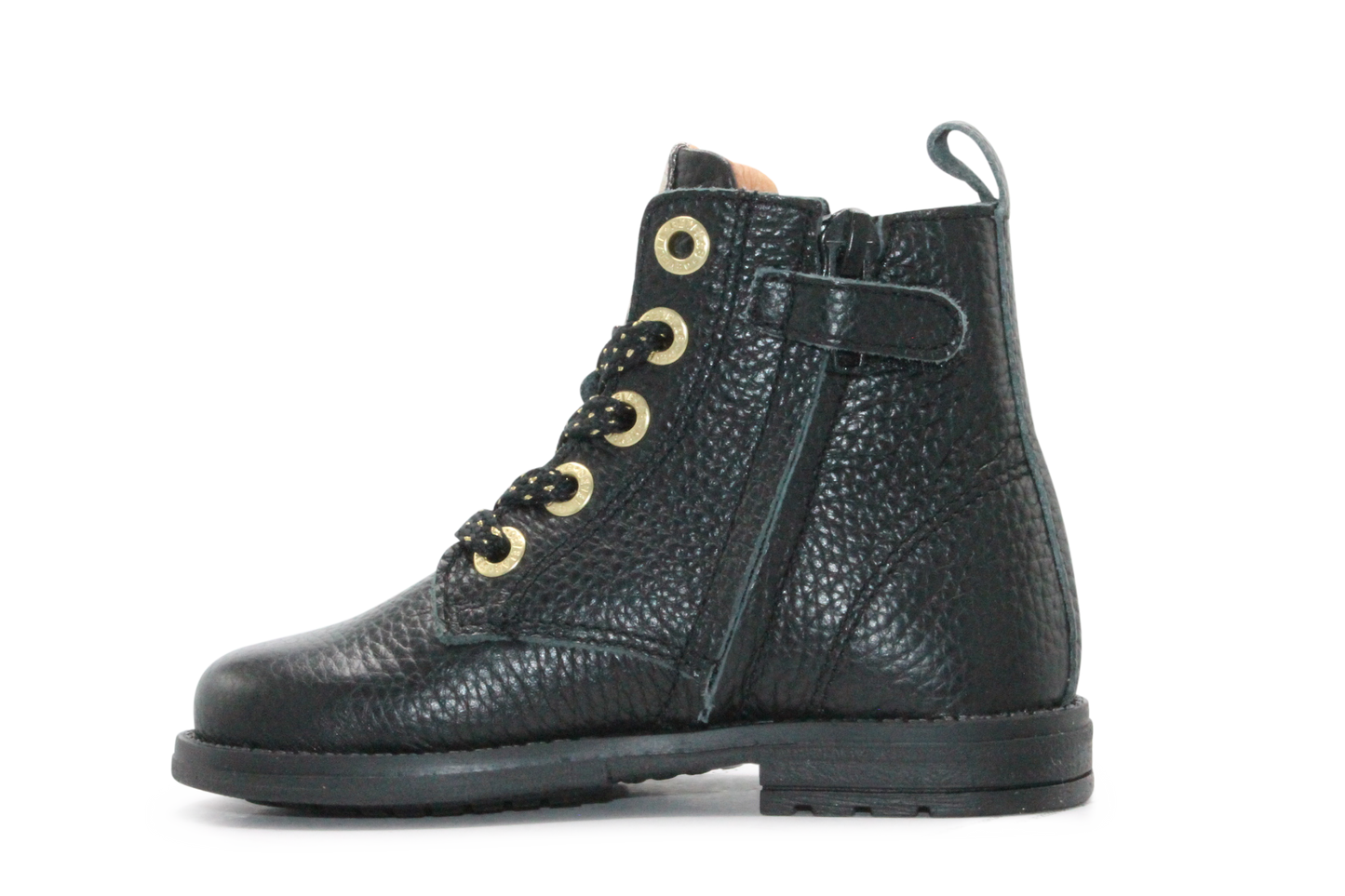 Develab Veter Boots Meisjes 47176 - Zwart