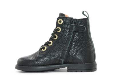 Develab Veter Boots Meisjes 47176 - Zwart
