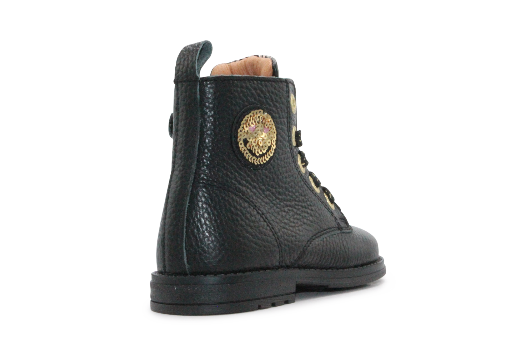 Develab Veter Boots Meisjes 47176 - Zwart