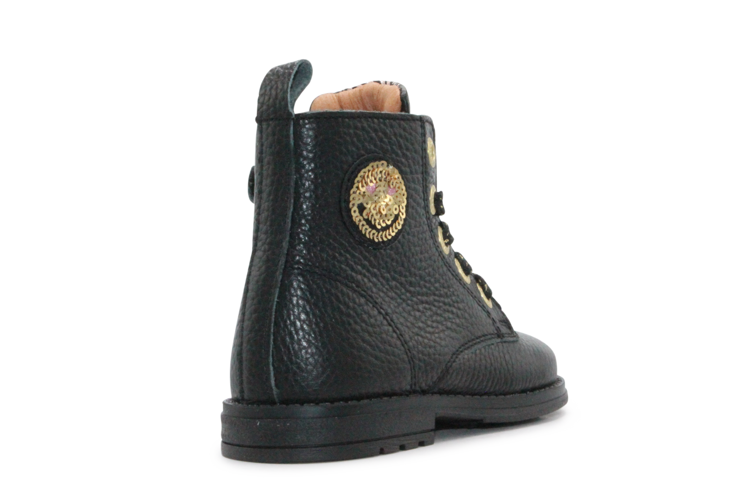 Develab Veter Boots Meisjes 47176 - Zwart