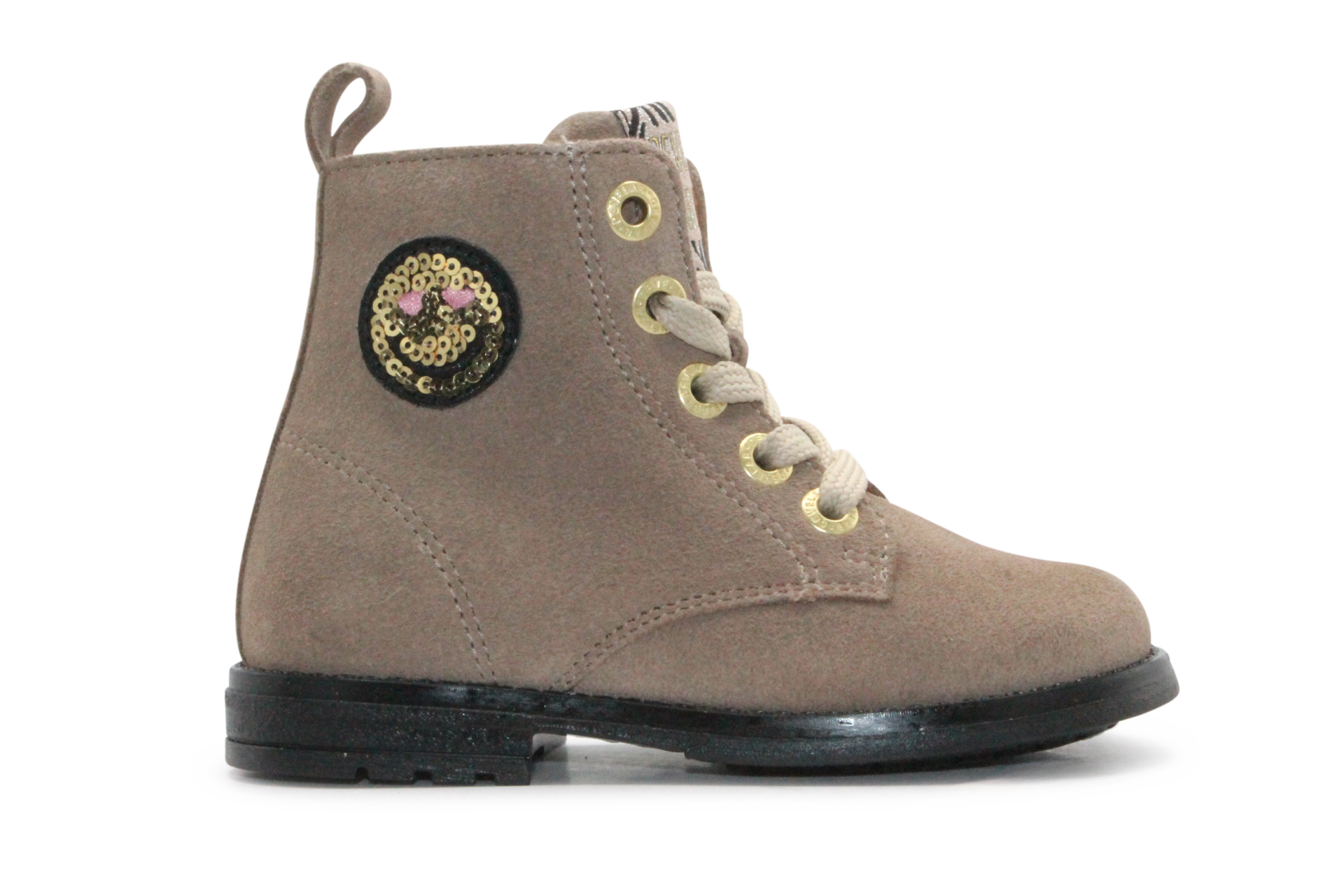 Develab Veterschoenen Meisjes 47176 - Taupe