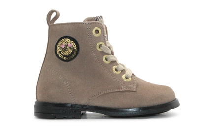 Develab Veterschoenen Meisjes 47176 - Taupe