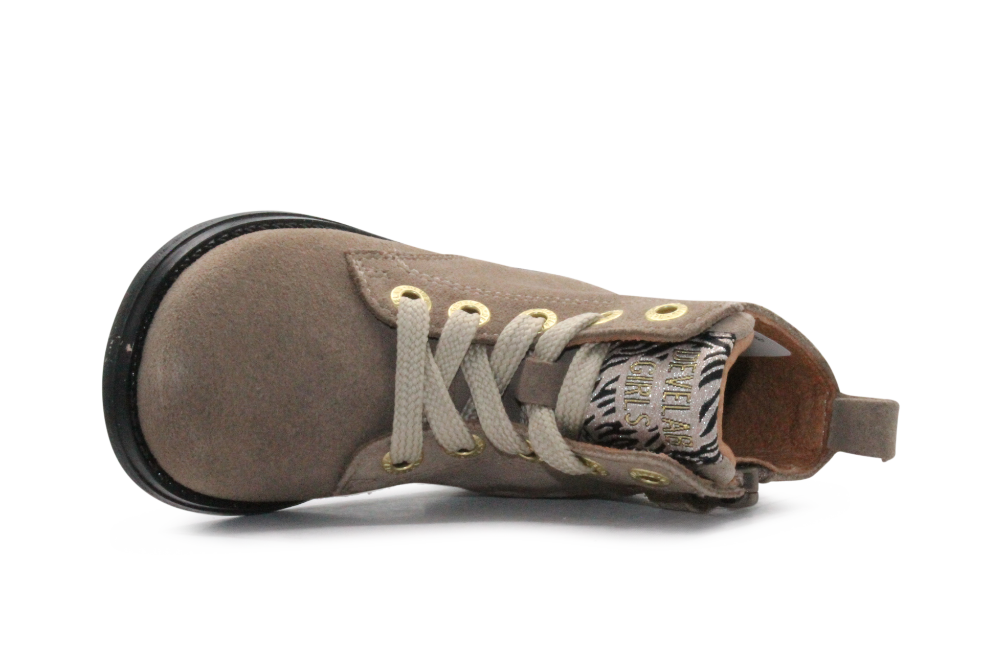 Develab Veterschoenen Meisjes 47176 - Taupe