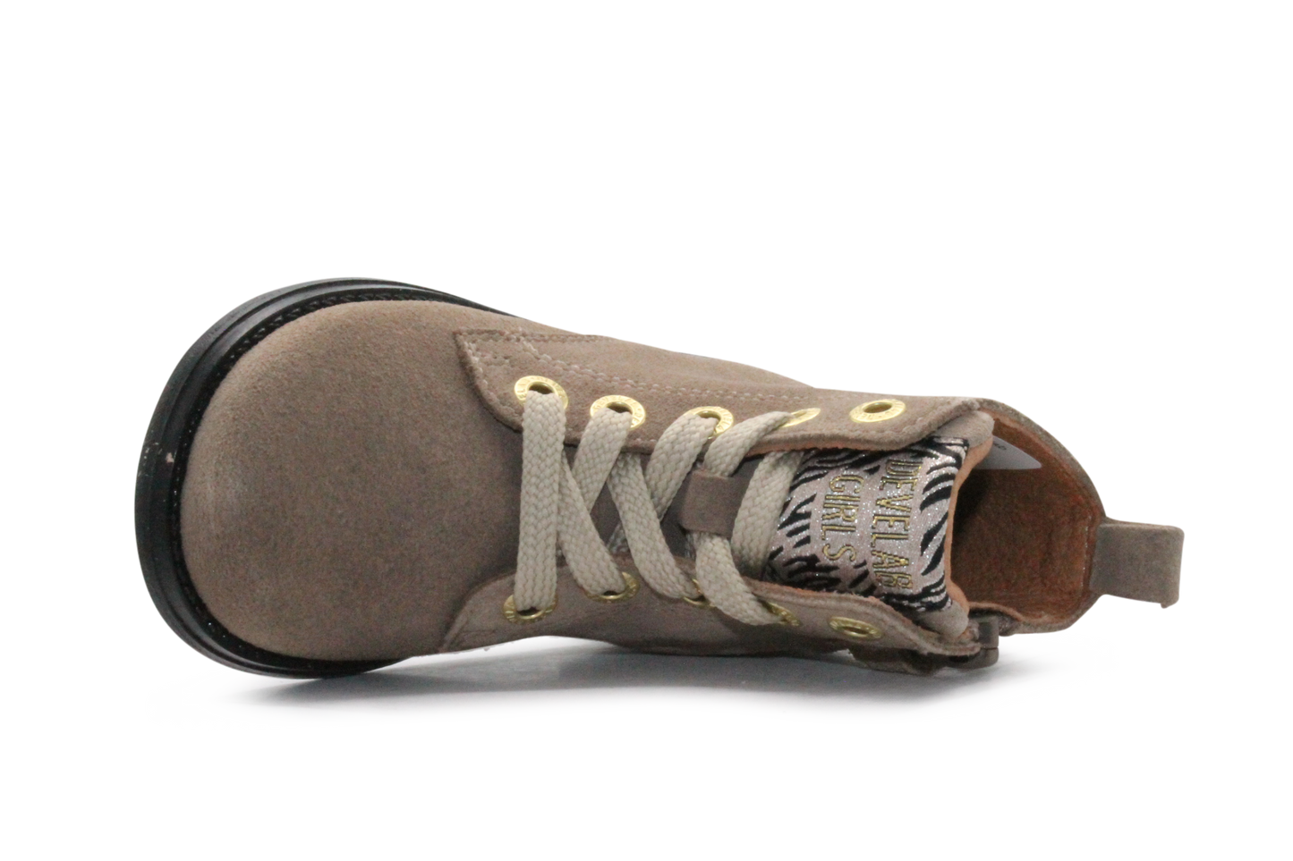 Develab Veterschoenen Meisjes 47176 - Taupe