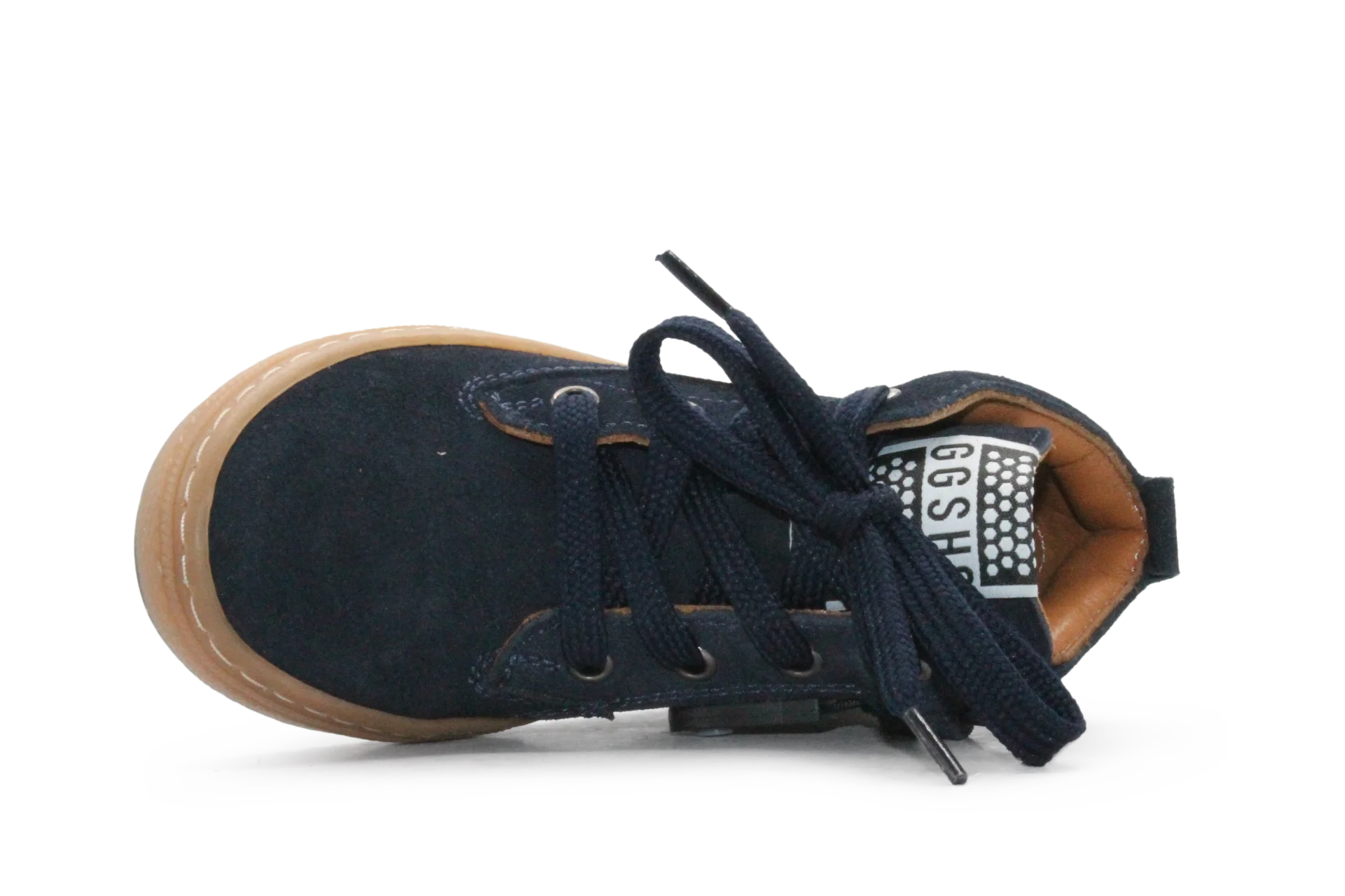 Giga Jongens Veterschoen G4672 - Blauw