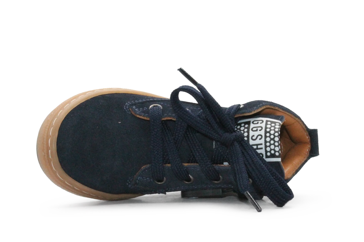 Giga Jongens Veterschoen G4672 - Blauw