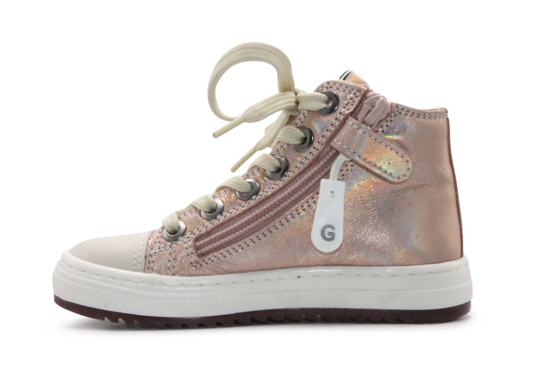 Giga Meisjes Veterschoen G4660 - Goud