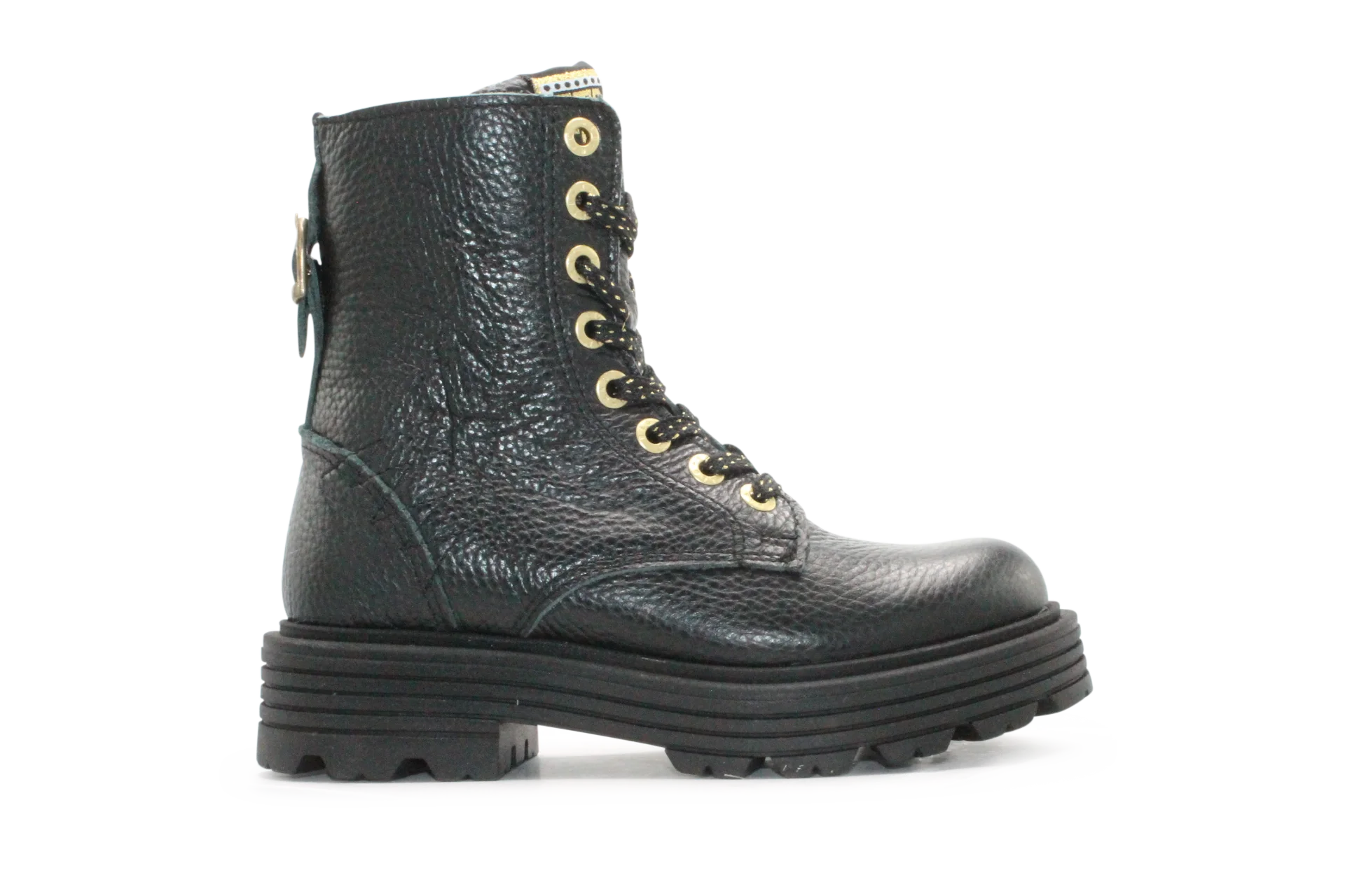 Red-Rag Veterboots Meisjes 12578 - Zwart
