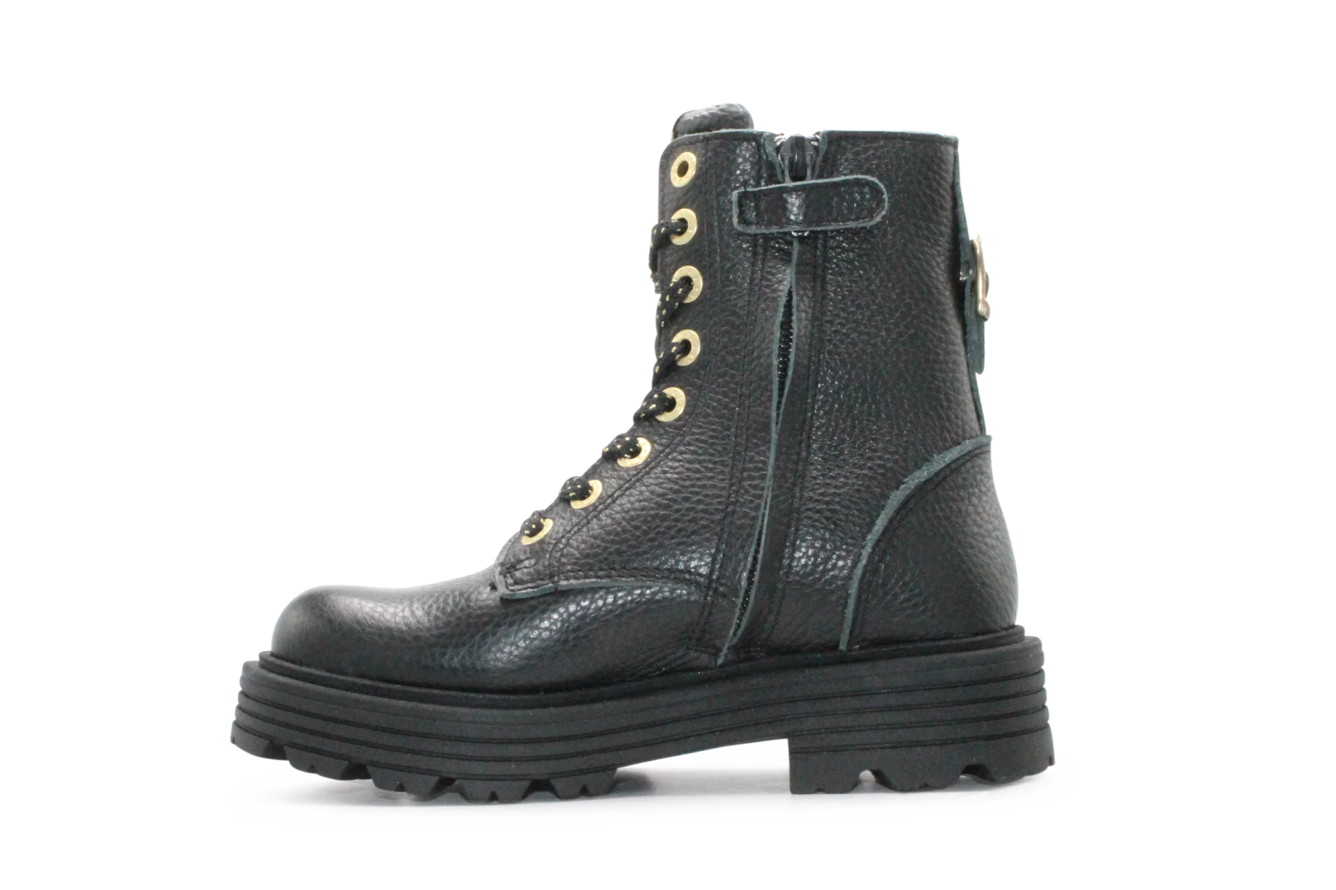 Red-Rag Veterboots Meisjes 12578 - Zwart