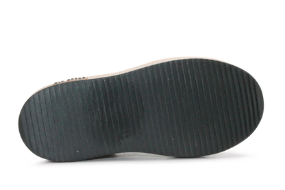 Hip Hoge Sneaker H1102 Bruin Leer & Suède – Veter en Rits