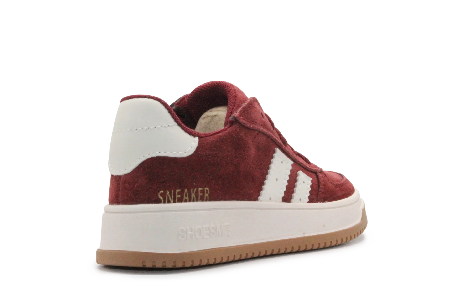 Shoesme Jongens Sneaker - NO25W016 - Bordeaux Red