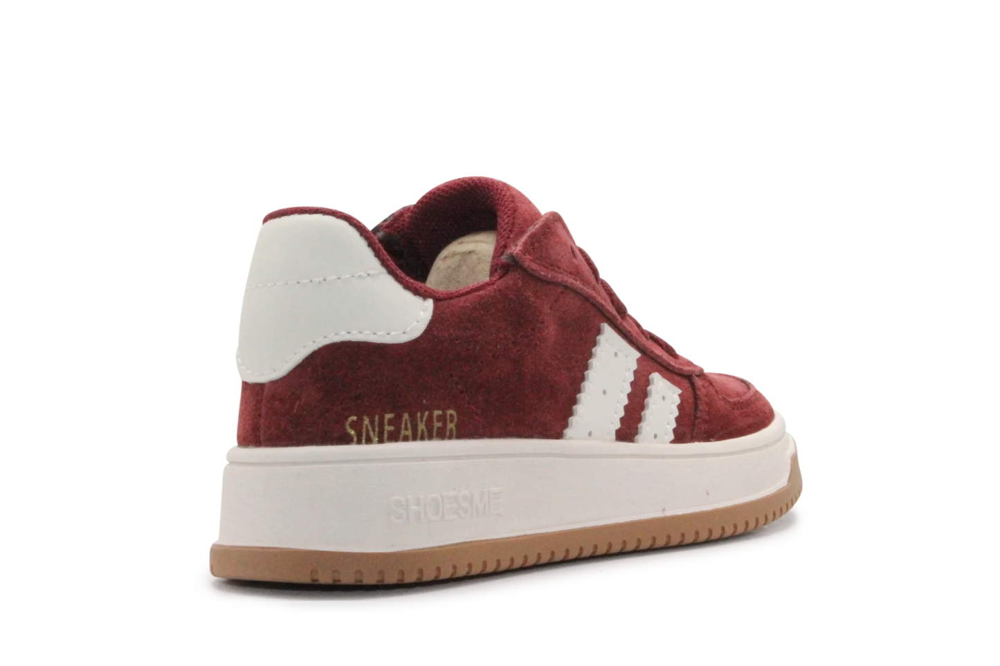 Shoesme Jongens Sneaker - NO25W016 - Bordeaux Red