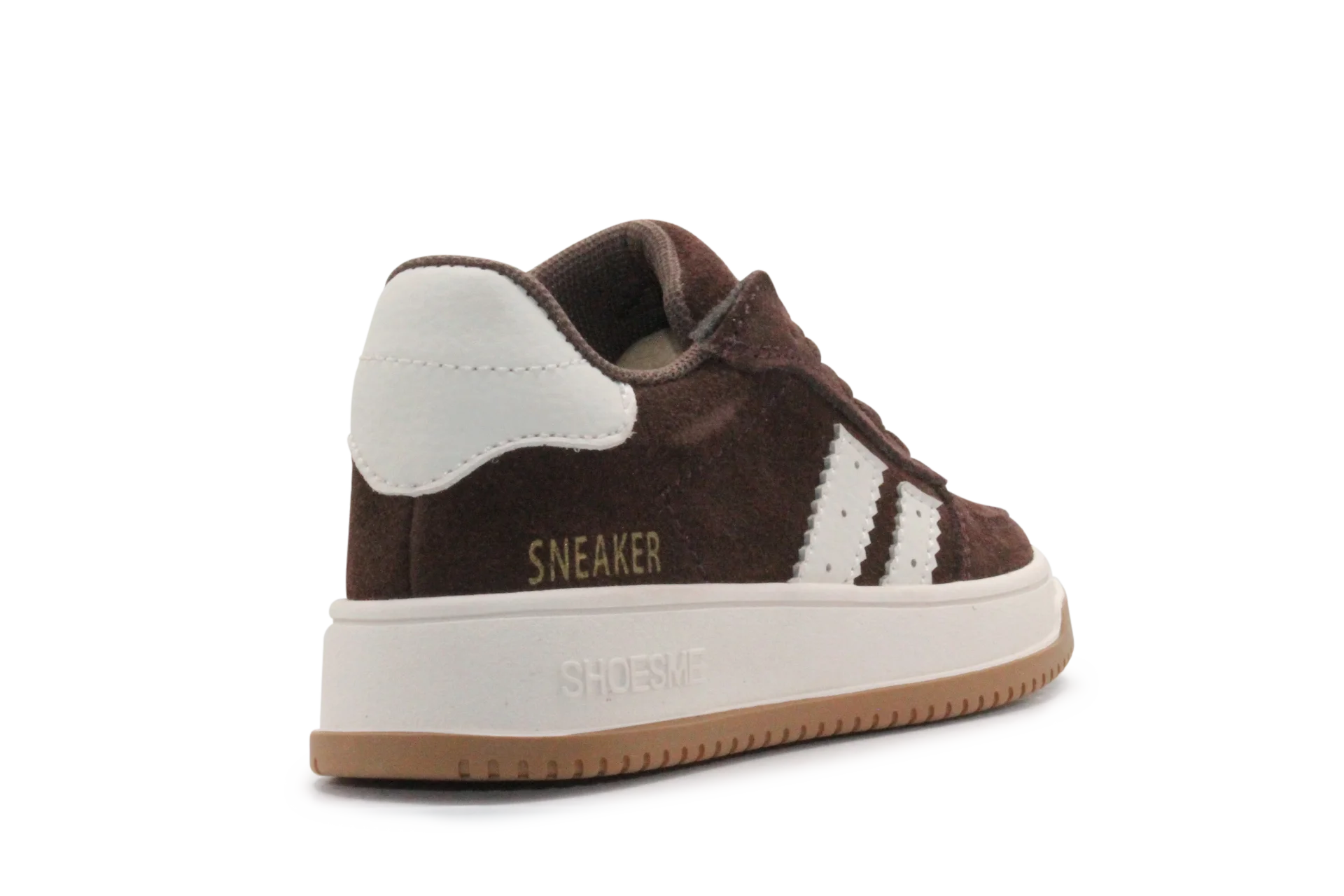 Shoesme Jongens Sneaker - NO25W016 - Donkerbruin