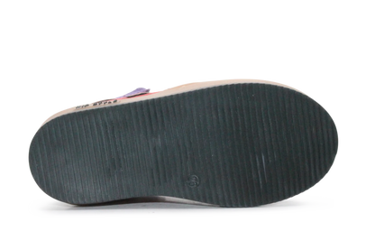 Hip Hoge Sneaker H1301 Paars Leer & Suède – Veter en Rits