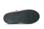 Hip Hoge Sneaker H1301 Paars Leer & Suède – Veter en Rits