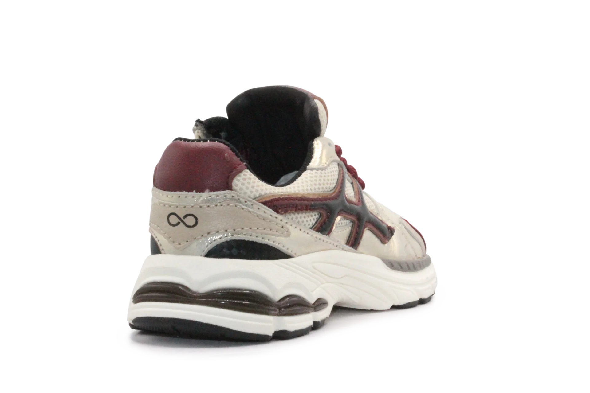 Hip H1161 Meisjes Sneakers - Bordo Combi