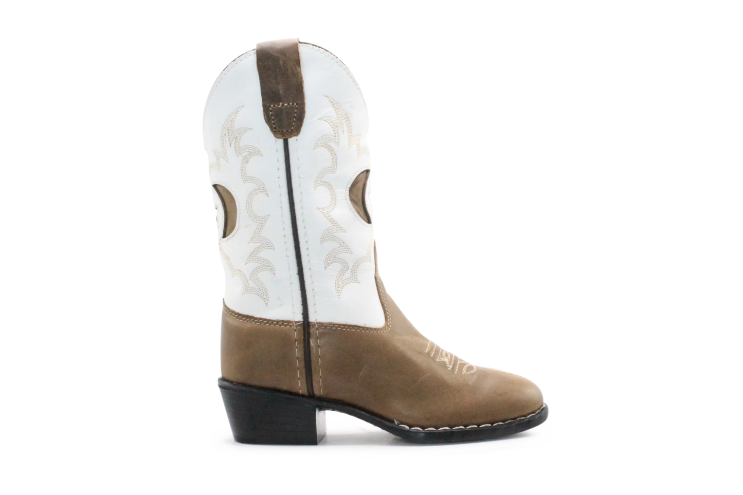 Bootstock Cowboylaars Milkeyway kids Meisjes - Brown/White