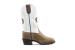 Bootstock Cowboylaars Milkeyway kids Meisjes - Brown/White