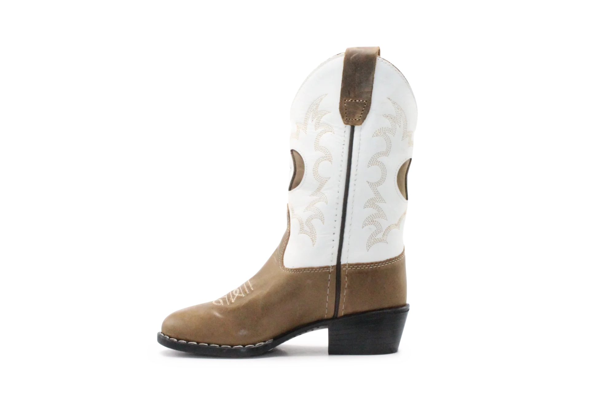 Bootstock Cowboylaars Milkeyway kids Meisjes - Brown/White