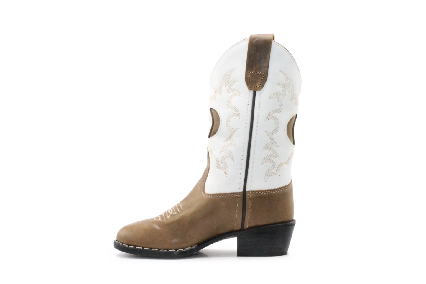 Bootstock Cowboylaars Milkeyway kids Meisjes - Brown/White