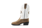 Bootstock Cowboylaars Milkeyway kids Meisjes - Brown/White