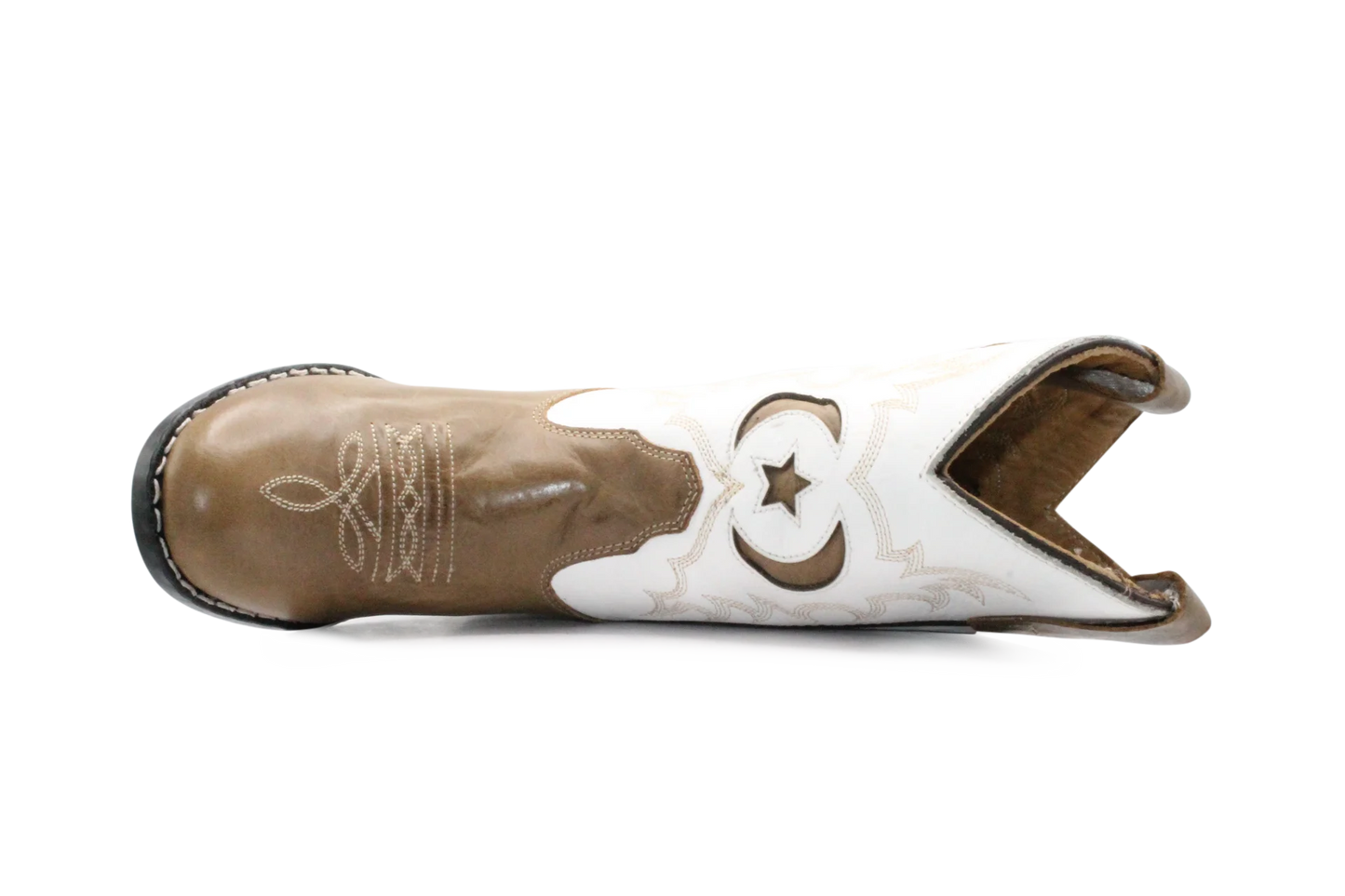 Bootstock Cowboylaars Milkeyway kids Meisjes - Brown/White