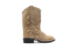 Bootstock Cowboylaars Ruffle Sand kids Meisjes - Camel