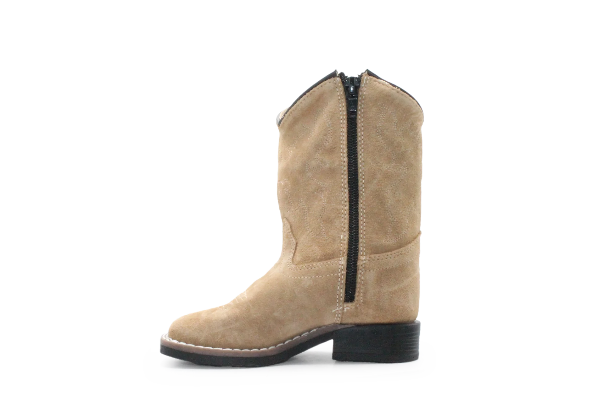 Bootstock Cowboylaars Ruffle Sand kids Meisjes - Camel