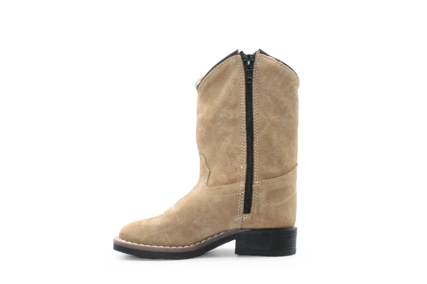Bootstock Cowboylaars Ruffle Sand kids Meisjes - Camel
