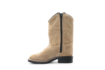 Bootstock Cowboylaars Ruffle Sand kids Meisjes - Camel