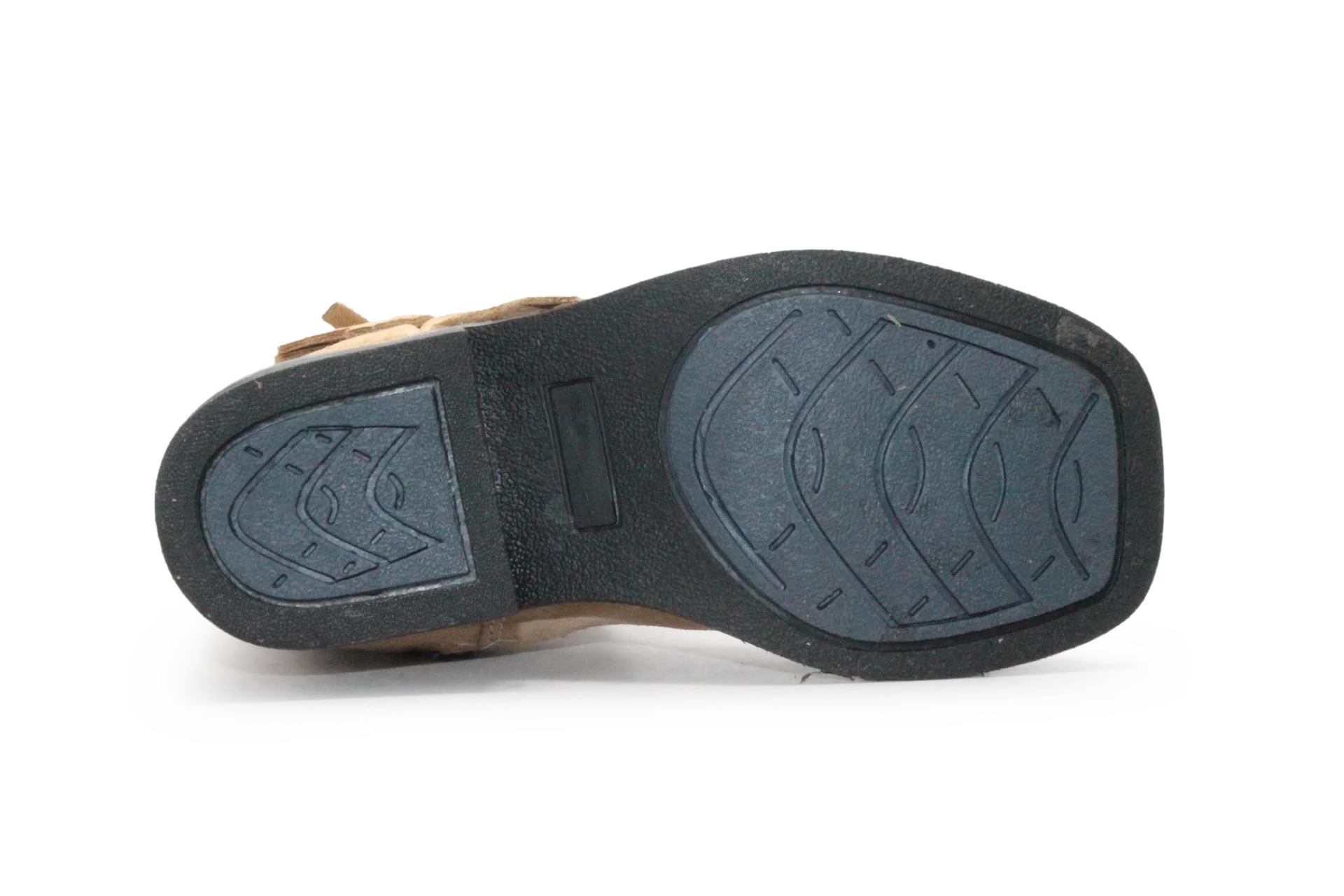 Bootstock Cowboylaars Ruffle Sand kids Meisjes - Camel