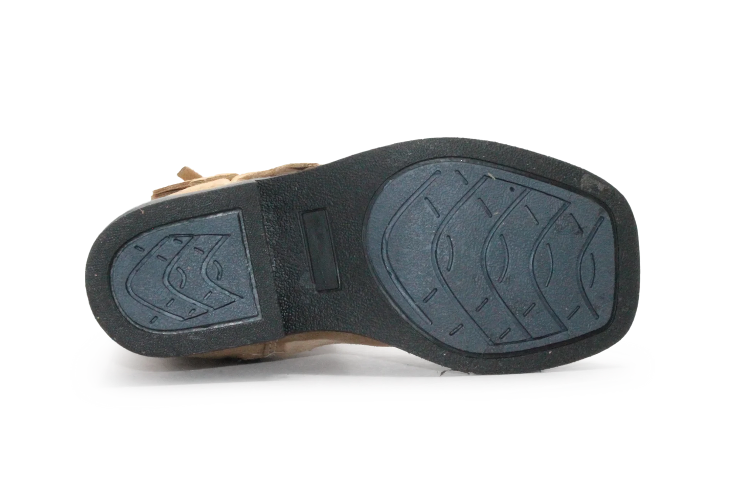 Bootstock Cowboylaars Ruffle Sand kids Meisjes - Camel