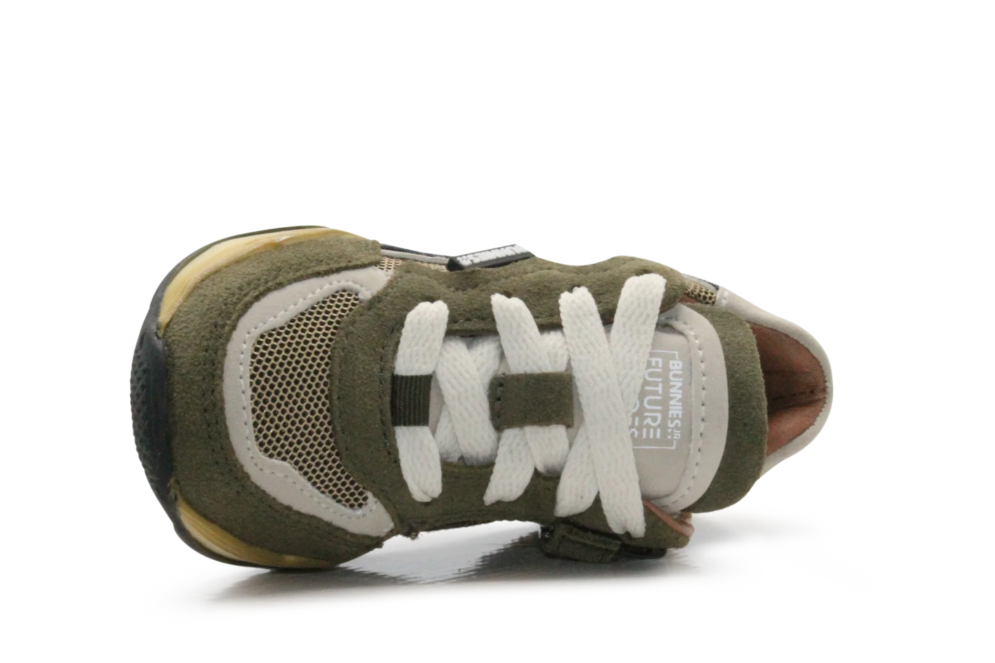 BunniesJR Chase Chunky Jongens Sneaker - Legergroen