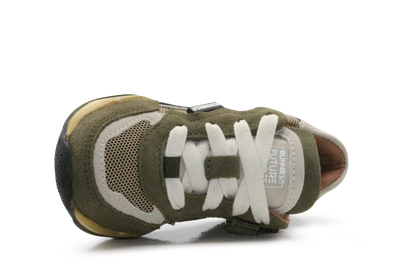 BunniesJR Chase Chunky Jongens Sneaker - Legergroen