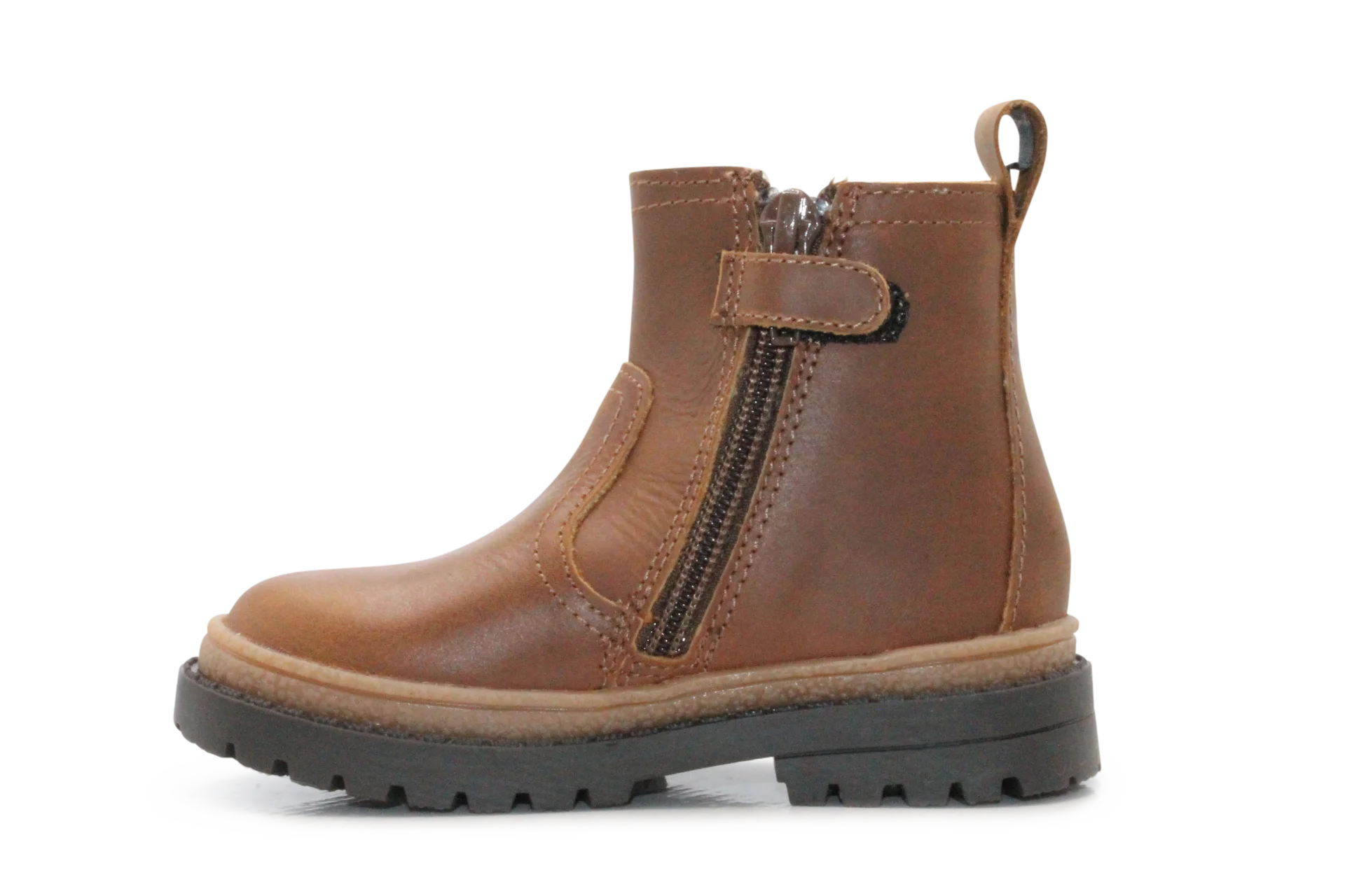 BunniesJR Toby Trail Jongens Schoen - Cognac