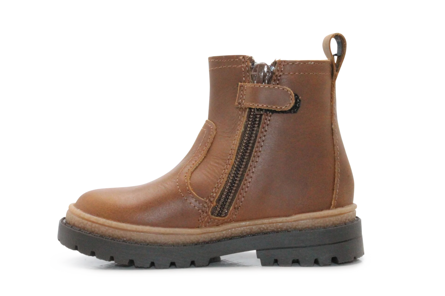BunniesJR Toby Trail Jongens Schoen - Cognac
