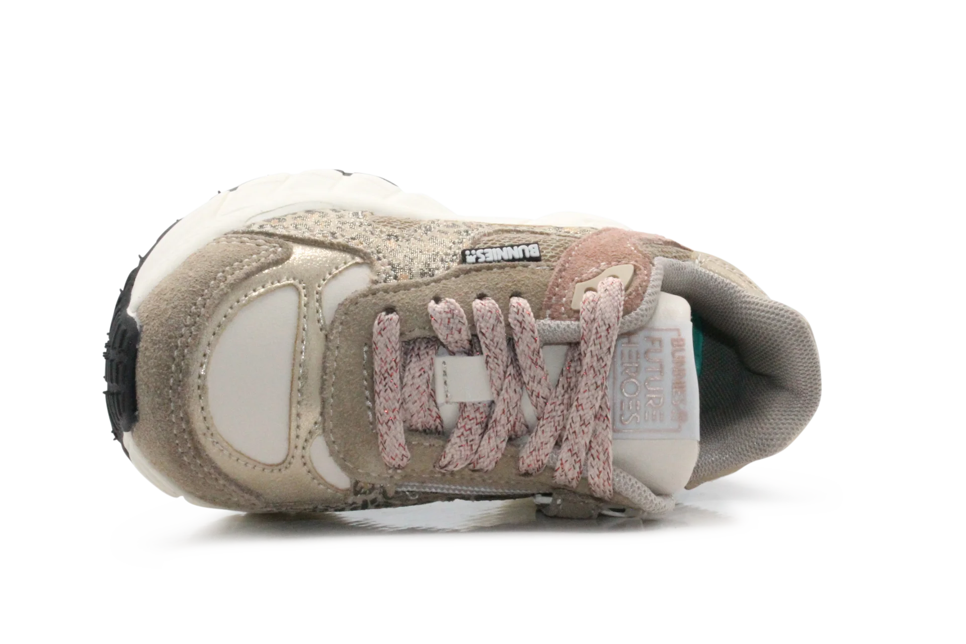 BunniesJR Reza Rush Meisjes Sneaker - Taupe