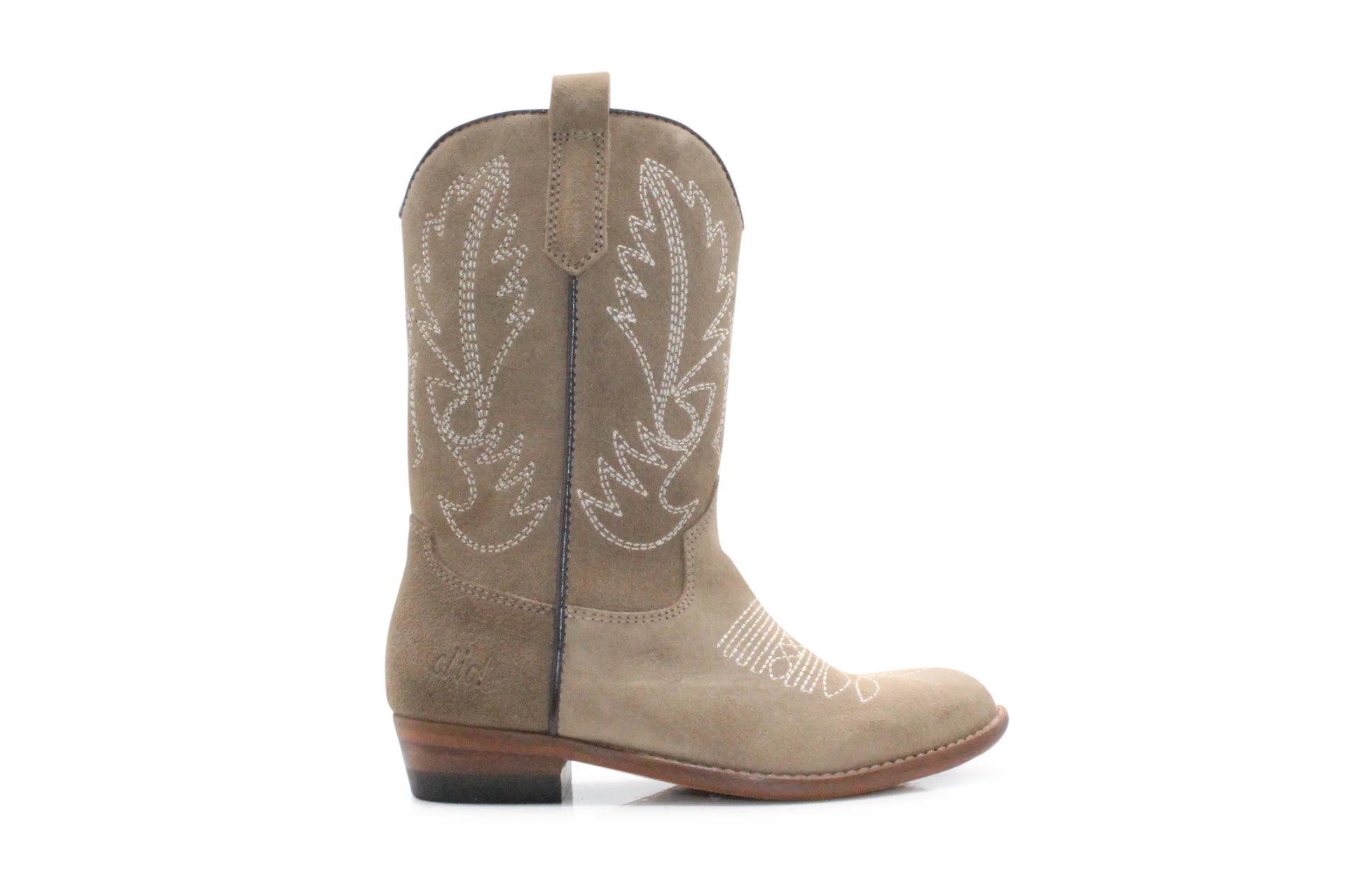 Clic Cowboylaars Meisjes CL-20200 - Taupe