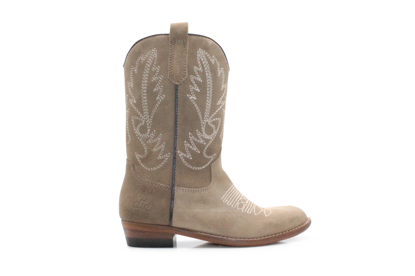 Clic Cowboylaars Meisjes CL-20200 - Taupe