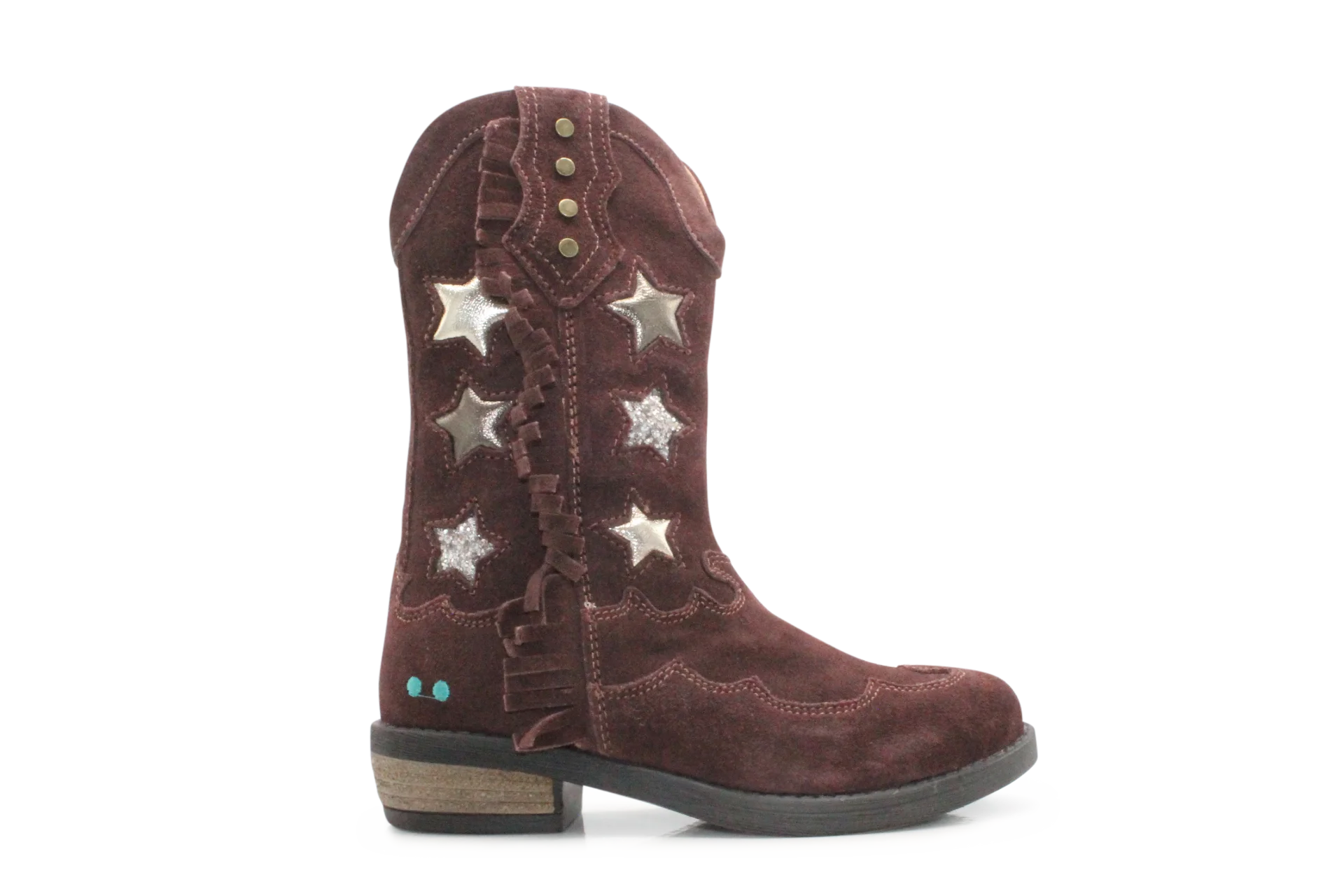 BunniesJR Ruby Rodeo Meisjes Cowboyboots - Chocolate