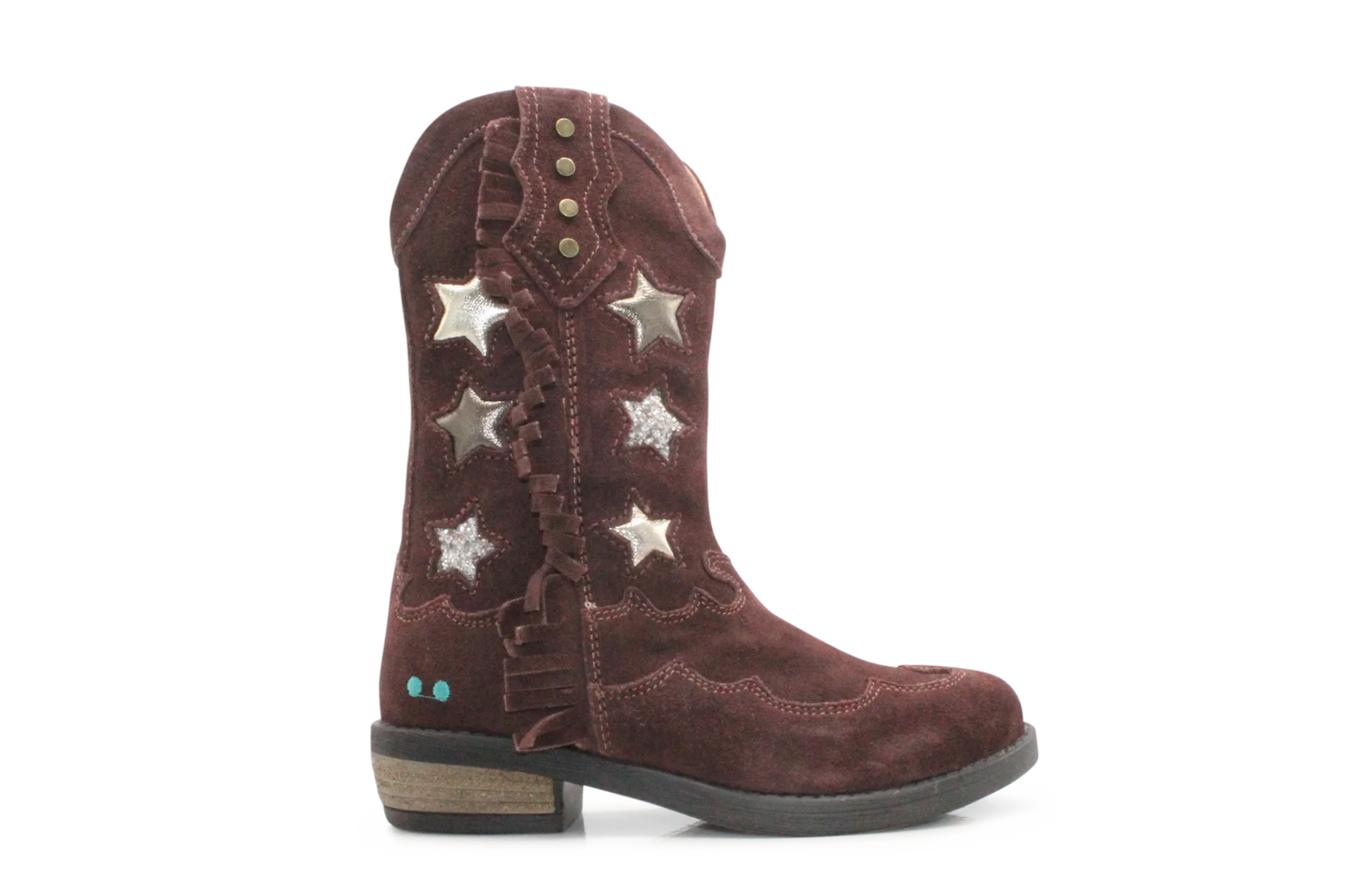 BunniesJR Ruby Rodeo Meisjes Cowboyboots - Chocolate