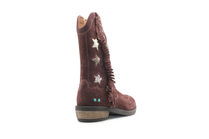 BunniesJR Ruby Rodeo Meisjes Cowboyboots - Chocolate