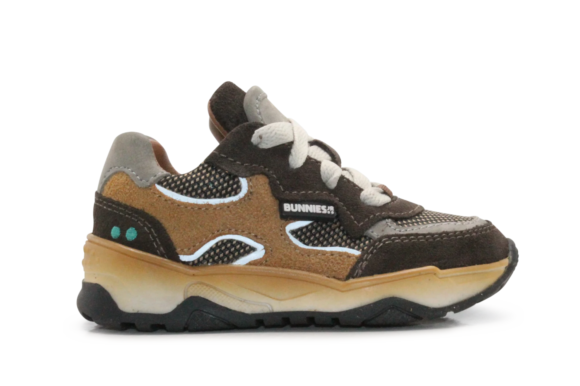 BunniesJR Chase Chunky Jongens Sneaker - Chocolate
