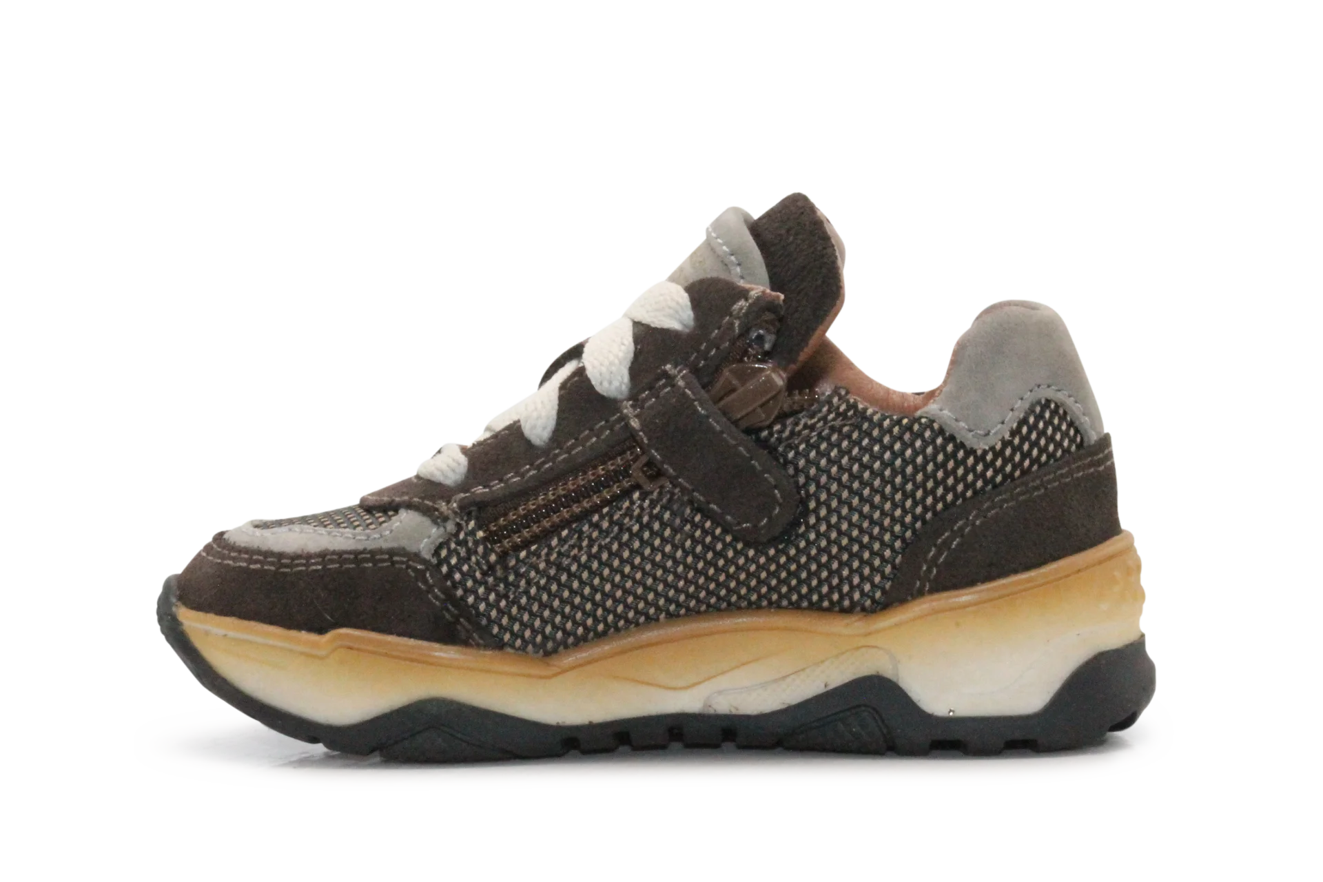 BunniesJR Chase Chunky Jongens Sneaker - Chocolate
