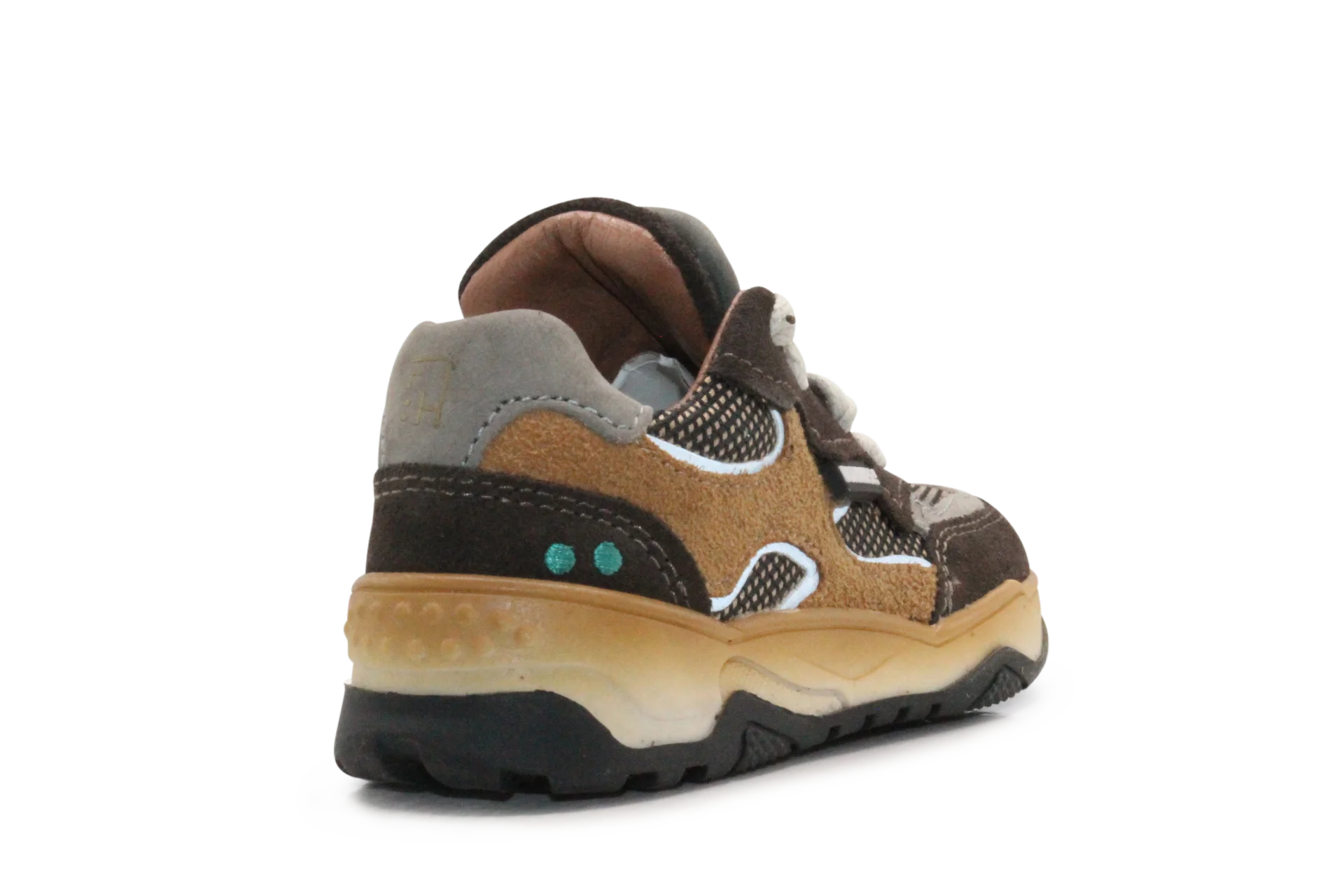 BunniesJR Chase Chunky Jongens Sneaker - Chocolate