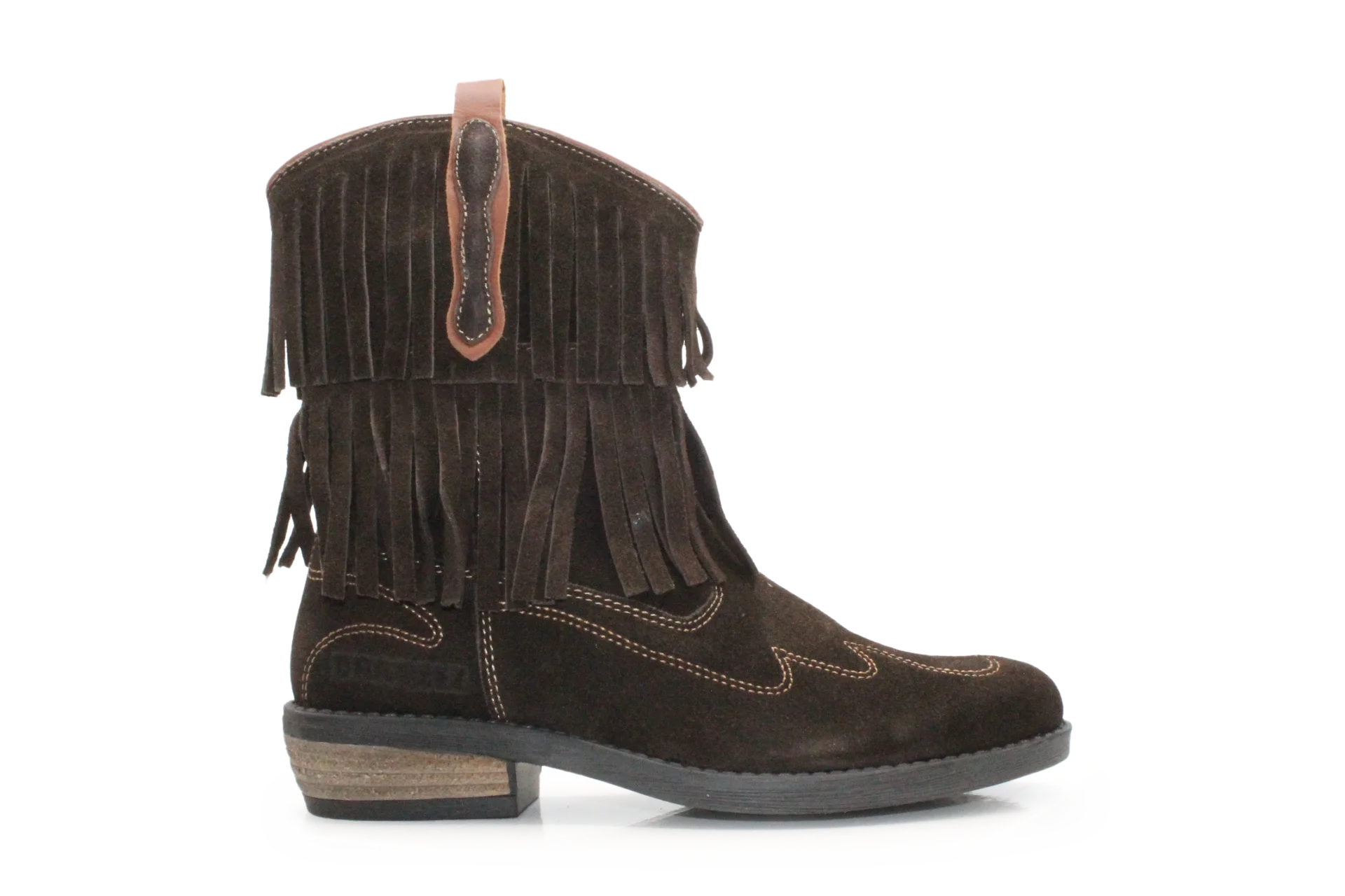 Braqeez Clara Cowboylaars - Donkerbruin
