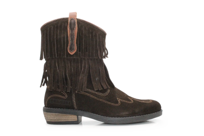 Braqeez Clara Cowboylaars - Donkerbruin
