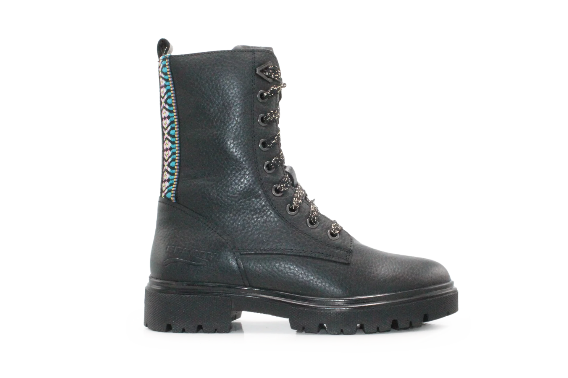 Braqeez Mayla Moxie Biker Boots - Zwart