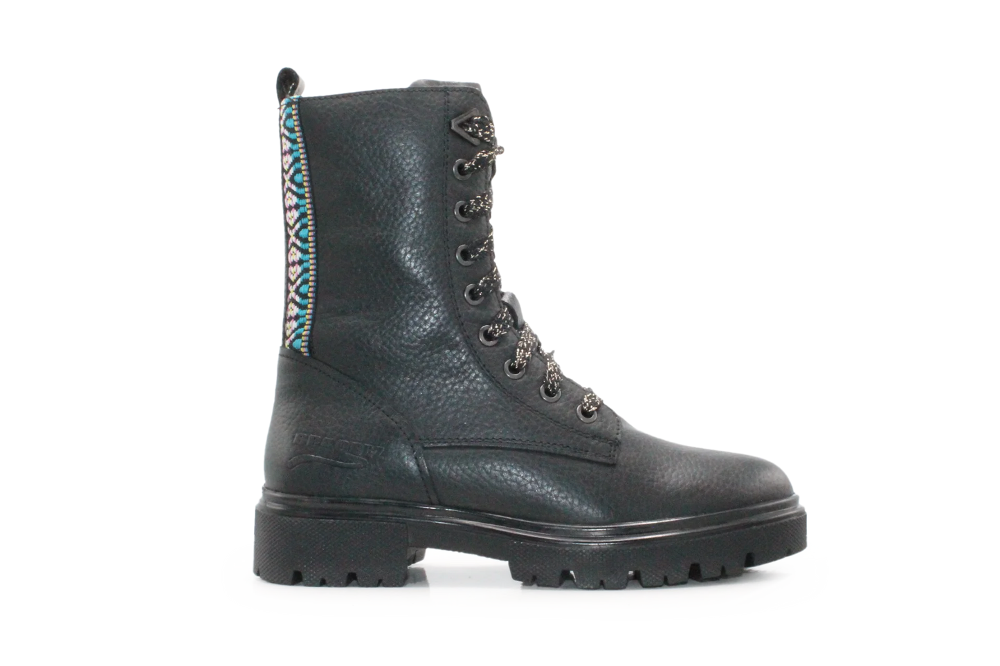 Braqeez Mayla Moxie Biker Boots - Zwart